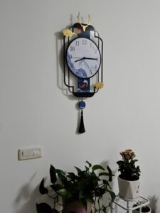 Đồng hồ treo tường trang trí phòng khách D47 (1)